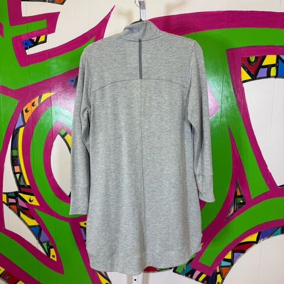 L.L. Bean, Gray Cardigan Sweater with Relaxed Fit. Size Small Petite. - Picture 5 of 5